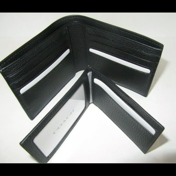 Coach 3-in-1 Leather Varsity Stripe Wallet - Picture 4 of 6